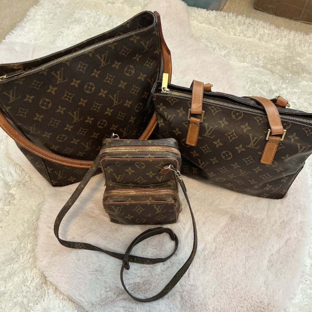 LOUIS VUITTON 3 PIECE BUNDLE WITH COAs